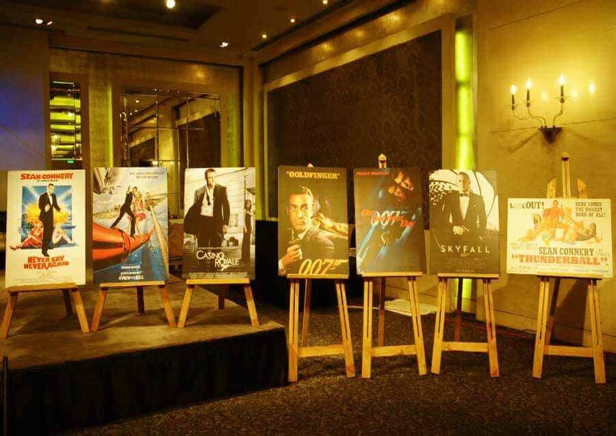 James Bond themed corporate event concept by GTC Events