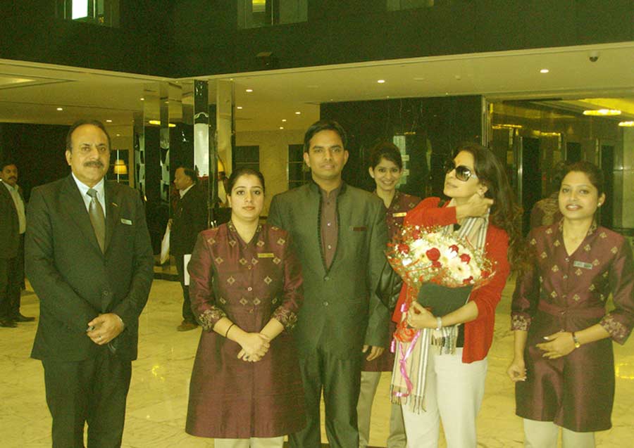 Juhi Chawla at an event planned by GTC Events