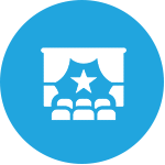 corporate-stage-show icon